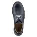 Vasky Desert Black - Pánske kožené poltopánky čierne, ručná výroba jesenné / zimné topánky
