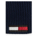 Tommy Hilfiger Textilná čelenka Elongated Flag AW0AW16776 Tmavomodrá