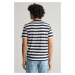 TRIČKO GANT STRIPE SS T-SHIRT EVENING BLUE