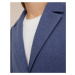 WE Fashion Prechodný kabát  modrá