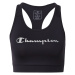 Champion Authentic Athletic Apparel Športový top  čierna / strieborná