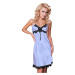 DKaren Plus Size Slip Viola Light Blue