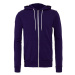 Canvas CV3739CV3739 Unisex mikina s kapucňou na zips CV3739 Team Purple