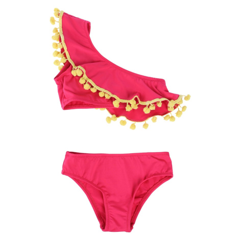 Trendyol Fuchsia Tasseled Girls' Bikini Set