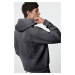 Trendyol Anthracite Oversize/Wide Cut Sweatshirt with Embroidery Detail on the Back