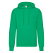 Green Men's Hooded Sweat Fruit of the Loom