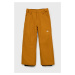 Detské nohavice Quiksilver oranžová farba,