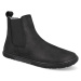 Barefoot topánky Koel4kids - Filas Merino chelsea black čierne