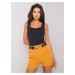 Shorts-DHJ-SN-13186.03P-dark yellow