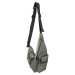 Multi-pocket shoulder bag olive/black