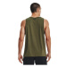 Under Armour Funkčné tričko UA SPORTSTYLE LOGO TANK 1329589 Kaki Regular Fit