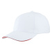 Myrtle beach Unisex šiltovka MB6541 White