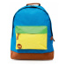 Mi-Pac Classic Tri-Tone Backpack Blue Yellow Green