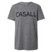 Casall Funkčné tričko  sivá melírovaná / čierna