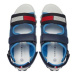 Tommy Hilfiger Sandále Flag Velcro Sandal T3B2-33434-1591 S Tmavomodrá