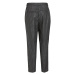 VILA Plisované nohavice 'SHINE'  sivá / čierna