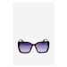 Women's Classic Sunglasses with Decorative Detailing UV400 Black