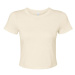 Bella Dámsky crop top BL1010 Solid Natural Blend