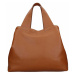 Dámska kožená kabelka Facebag Sofi - hnedá
