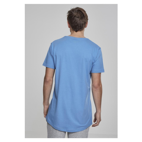 Long T-shirt in the shape of horizontal blue Urban Classics