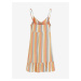 Letné a plážové šaty pre ženy O'Neill - zelená, oranžová, biela