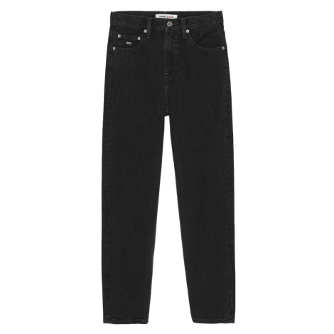 Tommy Jeans Rifle - IZZIE HR SLIM ANKLE čierne