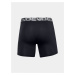 Čierne boxerky Under Armour UA Charged Cotton 6in 3 Pack
