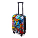 Sada 3 farebných škrupinových cestovných kufrov &quot;Las Vegas&quot; - veľ. M, L, XL