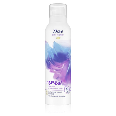 Dove Bath Therapy Renew sprchová pena Wild Violet & Pink Hibiscus
