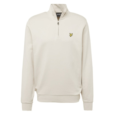 Lyle & Scott Mikina  žltá / sivobéžová / čierna