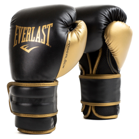 Boxerské rukavice Powerlock čierno-zlaté Everlast