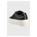 Tenisky Calvin Klein Jeans YW0YW00868 FLATFORM+ LOW BRANDED LACES čierna farba