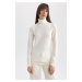 DEFACTO Regular Fit Turtleneck Basic Sweater