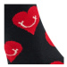 Happy Socks Ponožky Vysoké Unisex SMH01-9300 Čierna
