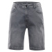 Nax Fedab Pánske džínsové šortky MPAA687 šedá