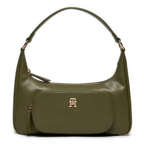 Tommy Hilfiger Kabelka Soft Utility Shoulder Bag Pu AW0AW16711 Kaki