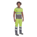 Cerva Cadiz Pánska HI-VIS polokošeľa 03050053 žltá/sivá