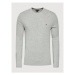 Tommy Hilfiger S dlhými rukávmi Stretch Long Sleeve MWW0MW1080 Sivá Slim Fit