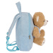 Safta Teddy Bear detský batôžtek s plyšovým medvedíkom - 4,65 L - modrý