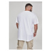 Long T-shirt in the shape of white