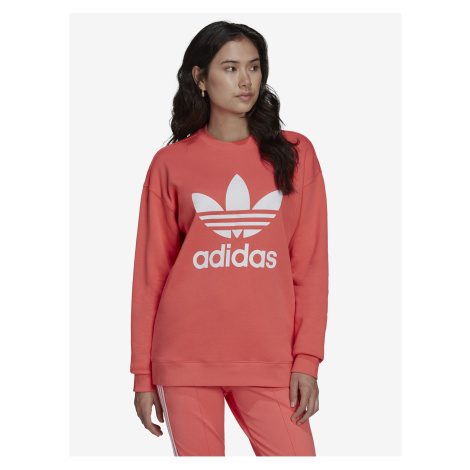 Bundy a mikiny pre ženy adidas Originals - oranžová