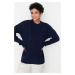 Trendyol Navy Blue Knit Detailed Knitwear Sweater