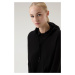 Mikina Woolrich Cashmere Blend Hoodie Black