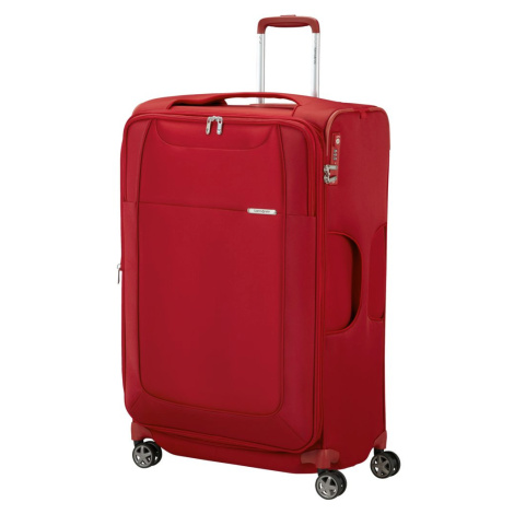 Samsonite Látkový cestovní kufr D'Lite EXP 107/118 l - červená