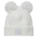 New-Era  Wmn Double Pom New York Yankees Beanie  Čiapky Biela