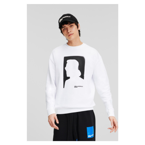 Mikina Karl Lagerfeld Jeans Klj Regular Karl Sweat White