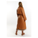 DreiMaster Vintage Prechodný kabát 'Incus'  okrová