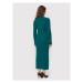 Kontatto Úpletové šaty 3M7636 Zelená Slim Fit
