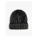 Koton Basic Knit Beanie with Folding Detail