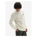 Cream Men's Sweatshirt with Print on Back VANS - Men's